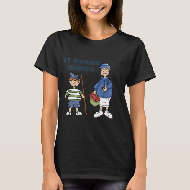Fiskefarfare nummer #1 t shirt (Framsida)