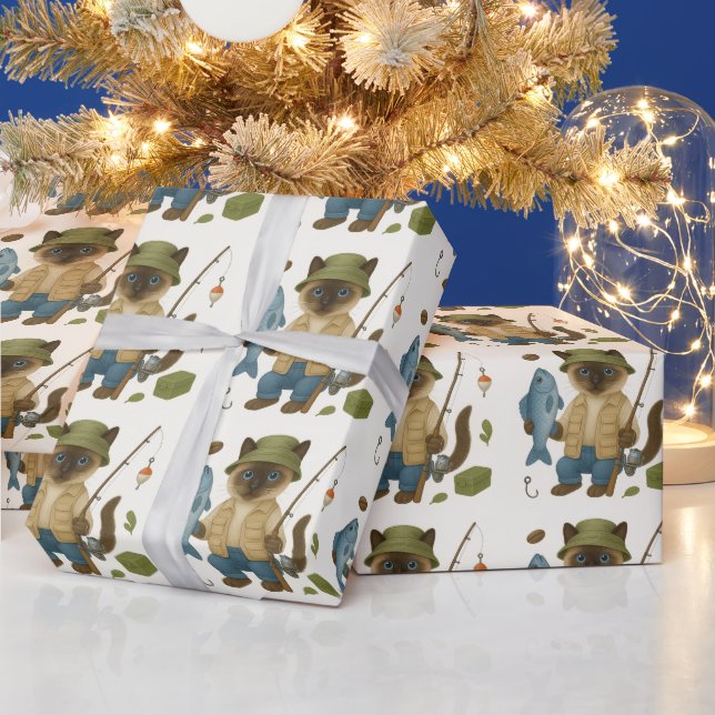 Fiskefärg i Älskare för havskräfta Presentpapper (Helgdagar)