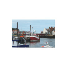 Fiskefartyg Atlas i Whitby Harbour England