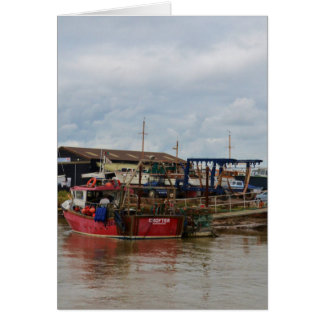 Fiskefartyg Crofter Hälsningskort