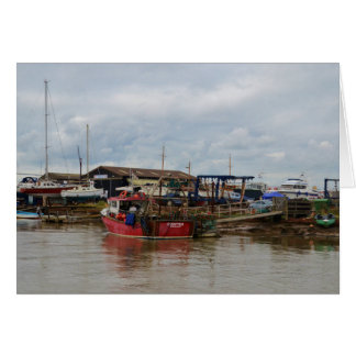 Fiskefartyg Crofter Hälsningskort