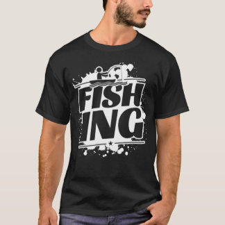 Fiskefartyg för anglofiske t shirt