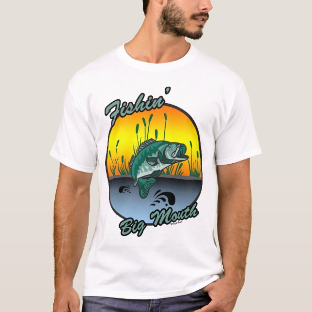 Fiskefartyg för stormun t-shirt (Framsida)