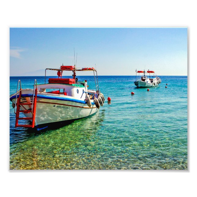 Fiskefartyg Fototryck (Framsidan)