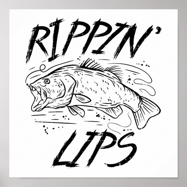 Fiskefartyg från Rippin Läppar Poster (Framsidan)