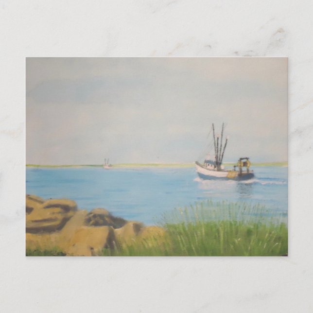 Fiskefartyg - Galileo RI Vykort (Framsida)