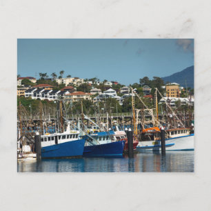 Fiskefartyg i Coffs Harbour Marina, Australien Vykort