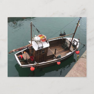 Fiskefartyg i Portpatrick Harbour, Wigtownshire Helg Vykort