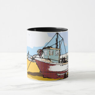 Fiskefartyg i Quaint Mugg