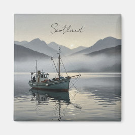 Fiskefartyg i Skottland Travel Magnet