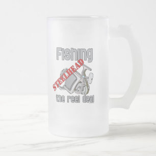 Fiskefartyg med styrhuvud frostat ölglas