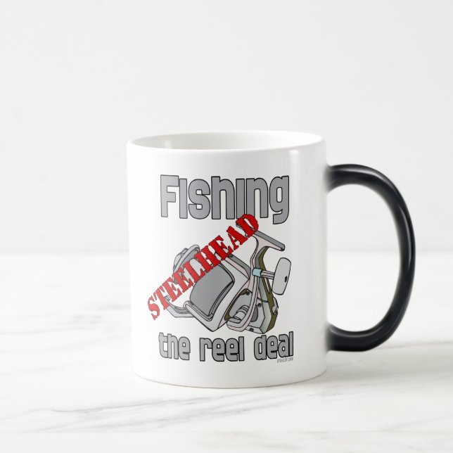 Fiskefartyg med styrhuvud magisk mugg (Höger)