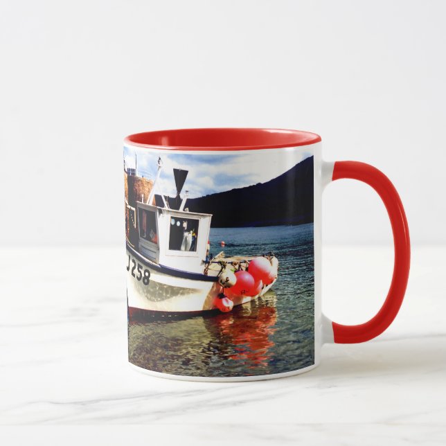 Fiskefartyg på Jersey Mugg (Höger)