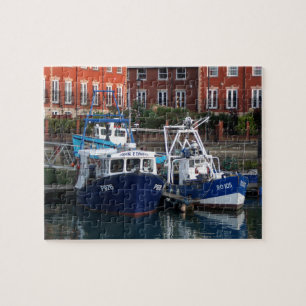 Fiskefartyg, Portsmouth, England Pussel