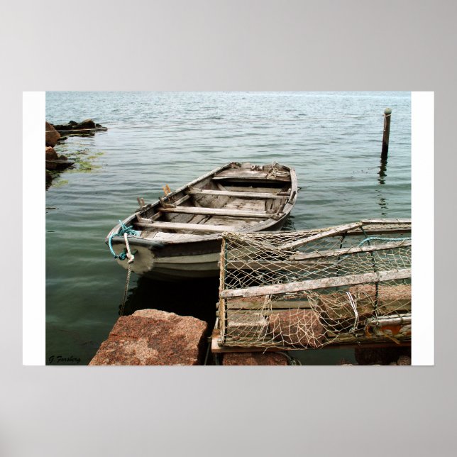 Fiskefartyg Poster (Framsidan)