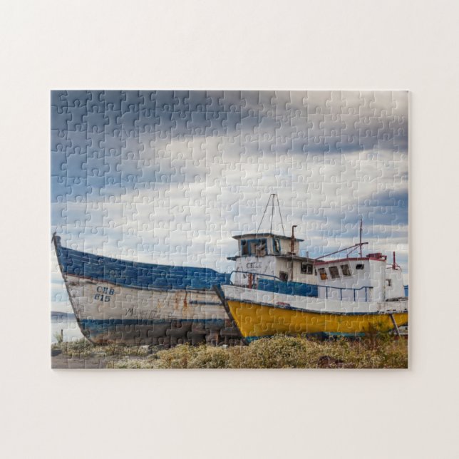  Fiskefartyg Pussel (Horisontell)