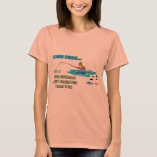Fiskefartyg som fiskar Humor Fiskar är smartare T Shirt