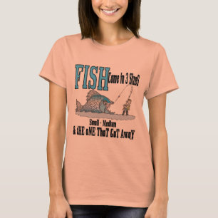 Fiskefartyg som fiskar i Humor 3 storlekar Tee Shirt
