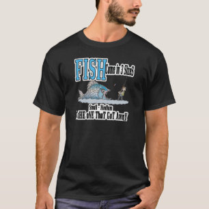 Fiskefartyg som fiskar i Humor 3 storlekar Tee Shirt