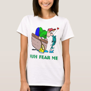 Fiskefartyg som fiskar i Humor Tee Shirt