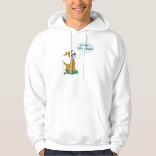 Fiskefartyg som fiskar i Humor Tröja Med Luva