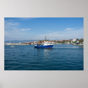 Fiskefartyg som går till sjöss poster