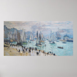 Fiskefartyg som Lämnar hamnen | Claude Monet Poster