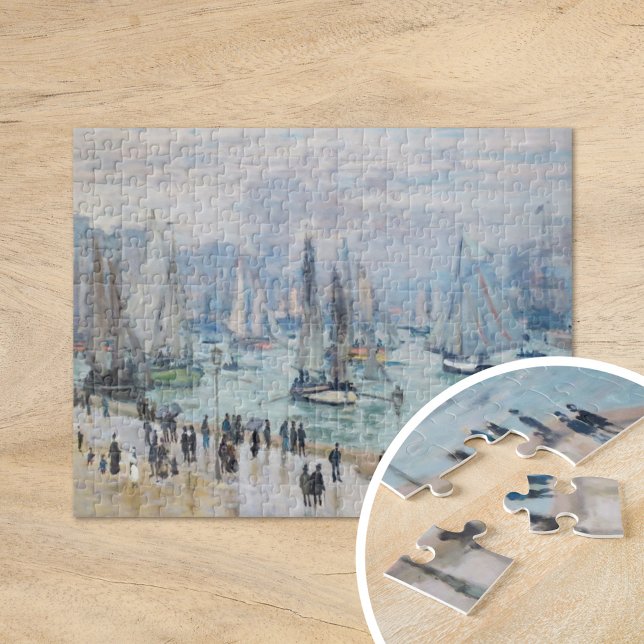 Fiskefartyg som Lämnar hamnen | Claude Monet Pussel (Skapare uppladdad)