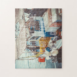 Fiskefartyg vid Medelhavet Pussel