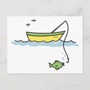 Fiskefartyg Vykort
