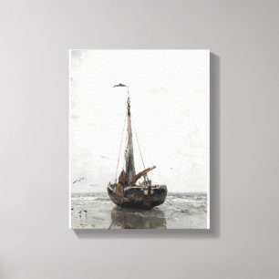 Fiskefartyget Jacob Maris Havslandskap Canvastryck