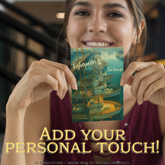 Fiskeflottan vid Fishermans Wharf, San Francisco Vykort