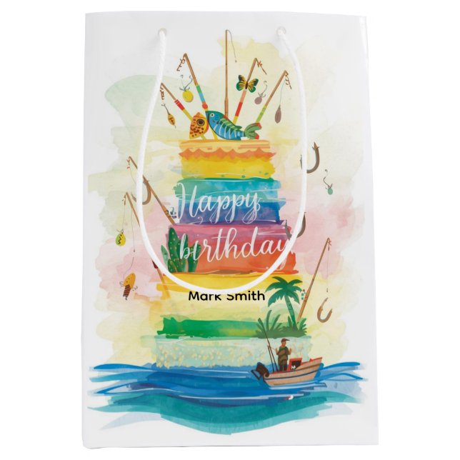 Fiskefödelsedag som fastnat på roligten (Framsidan)