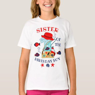 Fiskefödelsedagsyster till Birthday Boy T Shirt