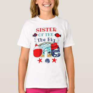 Fiskefödelsedagsyster till Birthday Boy T Shirt