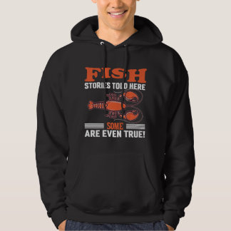 Fiskefolk för en fiskare hoodie