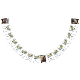 Fiskeförklarande Vuxen, födelsedagsfoto Vimplar