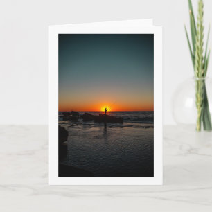 Fiskefoto Hälsning Kort