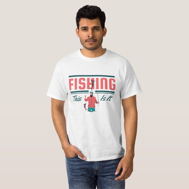 Fiskegåva T-shirt (Hel framsida)