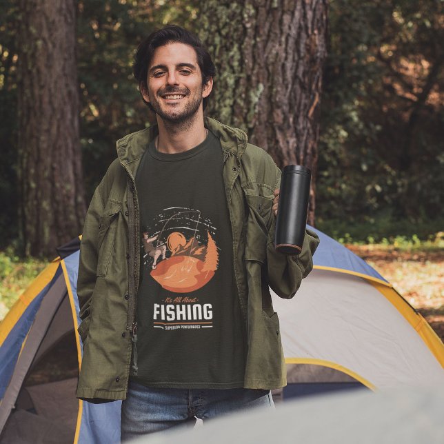 Fiskegåva T-shirt (Fishing gift Fishing t-shirt)