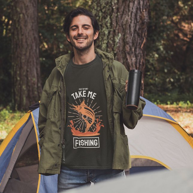 Fiskegåva T-shirt (Fishing gift Fishing t-shirt)