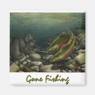 Fiskegåvor från Anpassningsbarna Fridge Magnets Bo Magnet