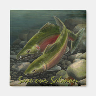 Fiskegåvor från Anpassningsbarna Fridge Magnets Bo Magnet