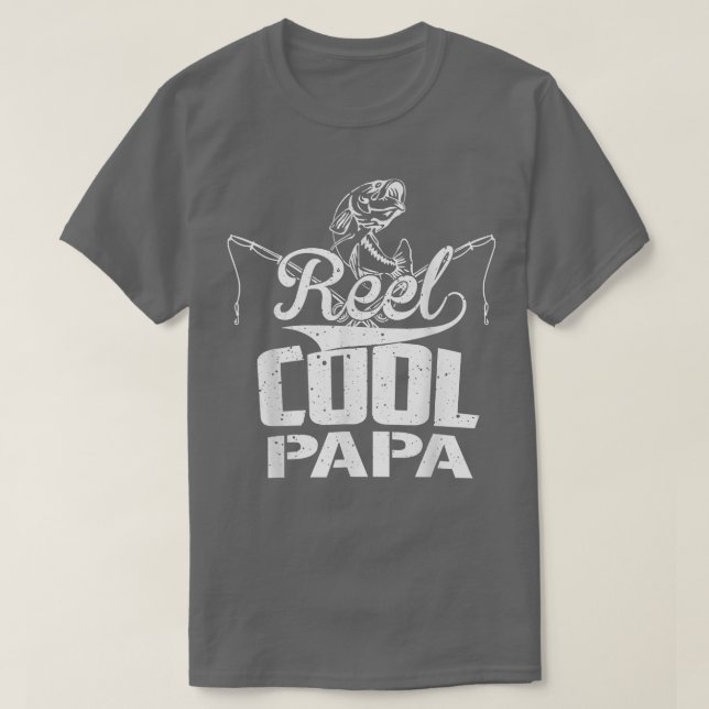 Fiskegåvor från Manar Fars dag Rel Coola Pappa Fis T Shirt (Design framsida)