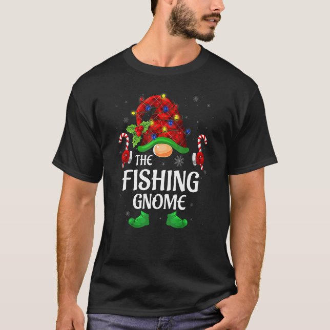 FiskeGnome Buffalo Red Play Matching Family Ch T Shirt (Framsida)
