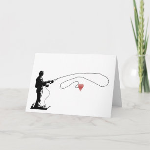 Fiskehjärta är det min valentinkortet helgkort