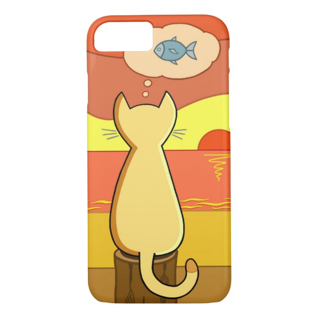 Fiskeidea i paj Case-Mate iPhone skal (Baksida)