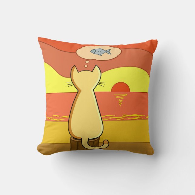 Fiskeidea i paj kudde (Framsida)