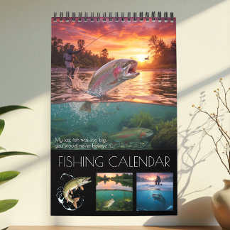 Fiskekalender 2027 / Fisk Foto Kalender