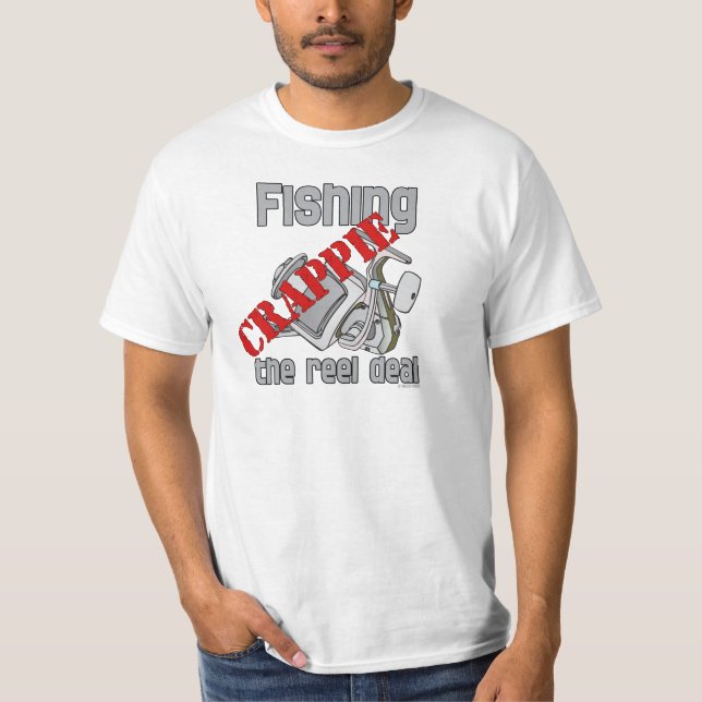 Fiskekapacitet för djupgående fiske t shirt (Framsida)